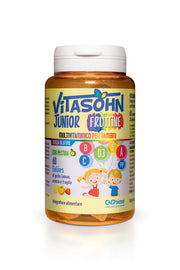 Vitasohn Fruttine multivitaminico per bambini 60 fruttine con succo di frutta-1