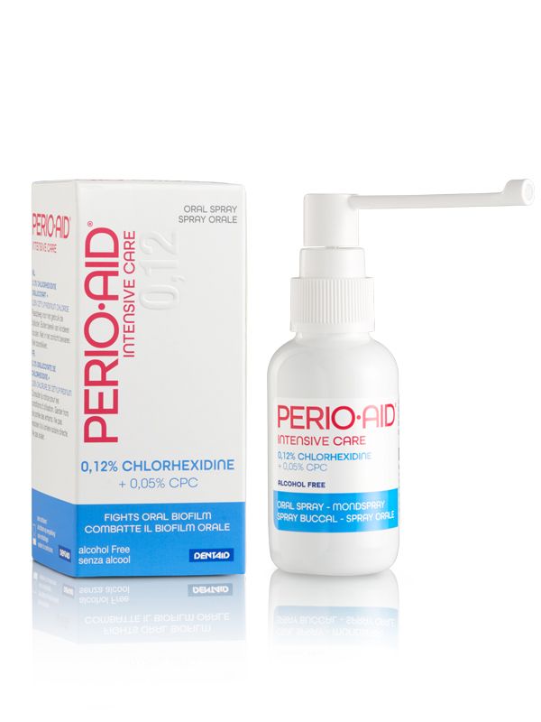 Perio-Aid Intensive Care Clorexidina 0.12% Spray orale 50ml-2