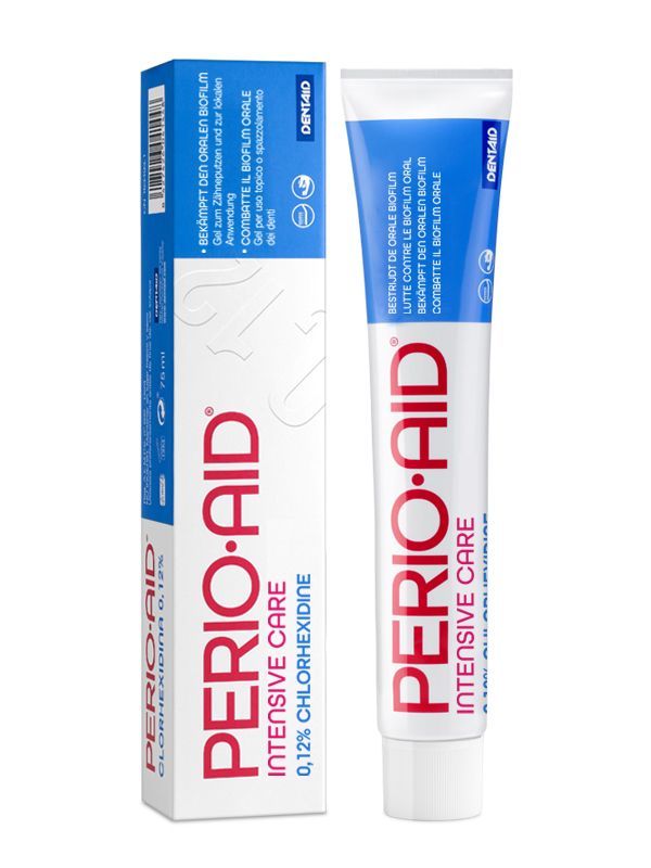Perio-Aid Intensive Care Clorexidina 0.12% Gel Dentifricio 75ml-2