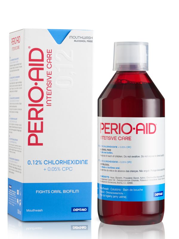 Perio-Aid Intensive Care 0,12% Clorexidina Collutorio 500ml-2