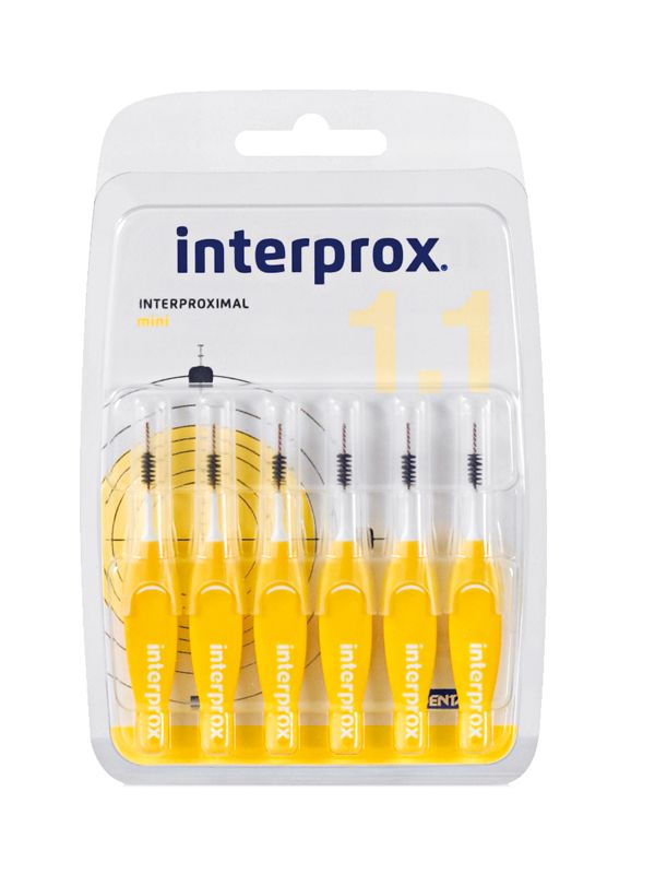 Interprox Interproximal Mini 1.1 6 Pezzi-3