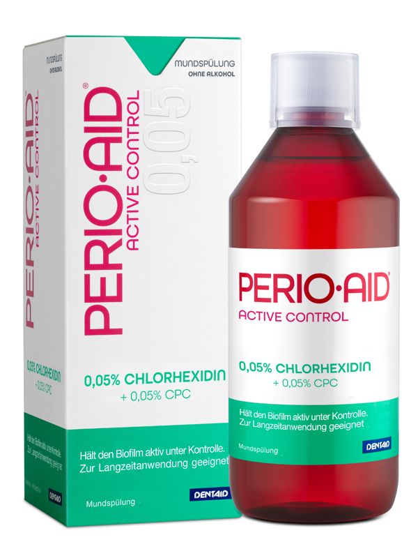 Perio-Aid Active Control Collutorio 0,05% Clorexidina 500ml-2