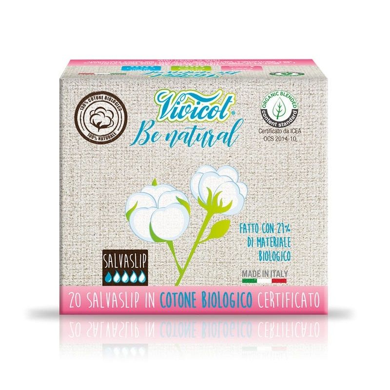 Vivicot Be Natural Salvaslip Ripiegati 20 Pezzi-1