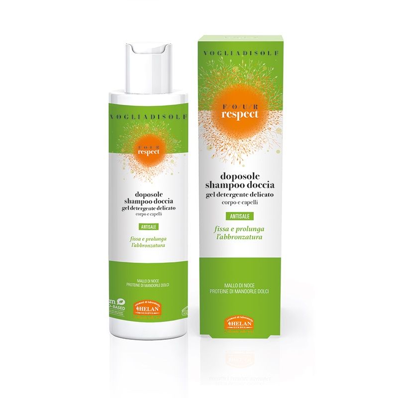 Helan Voglia di Sole FOUR Respect doposole shampoo doccia 200ml-1