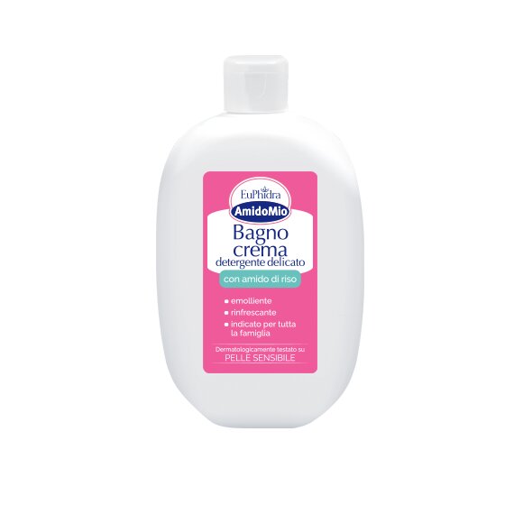 EuPhidra AmidoMio Bagno Crema detergente all'Amido di Riso 400ml-2