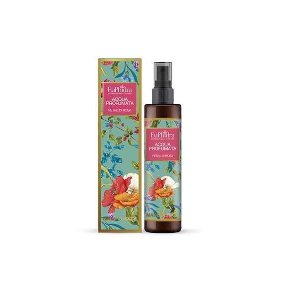 Euphidra Petali di Rosa Acqua Profumata 125ml-1