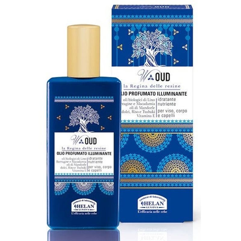 Helan W Oud Olio Profumato Illuminante Viso/Corpo 50ml-1