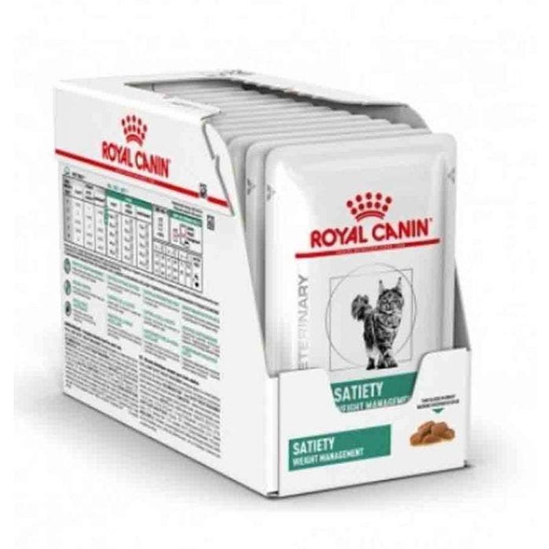 Royal Canin Diet Multipack Satiety Weight Management Umido Per Gatti 12 Bustine Da 85g-1