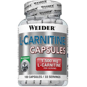 Weider L Carnitine 100 Capsule-1