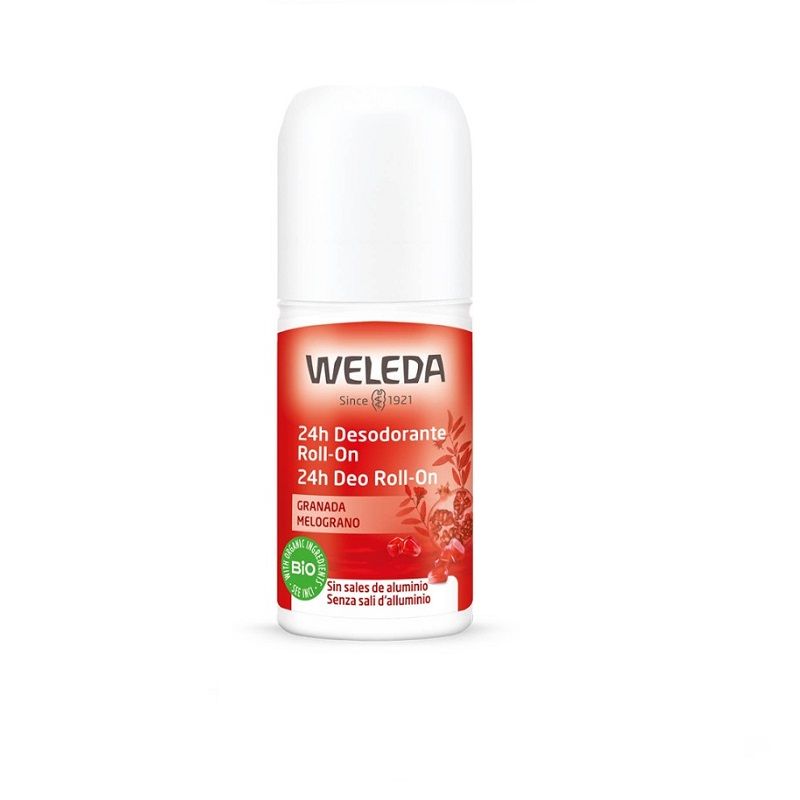 Weleda 24h Deodorante Roll-on al Melograno Bio 50ml-1