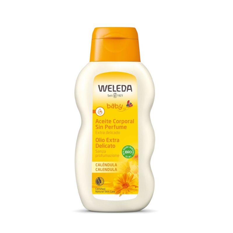Weleda Baby Calendula Olio Extra Delicato Bio senza profumazione 200ml-1