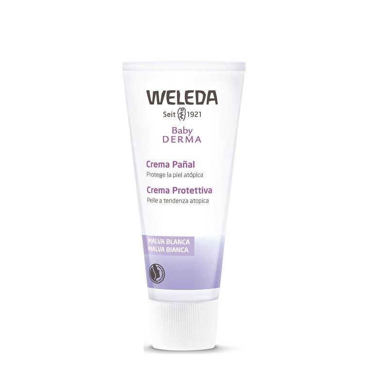 Weleda Baby Derma Crema Protettiva Malva Bianca Bio Per Pelle Con Tendenza Atopica 50ml-1