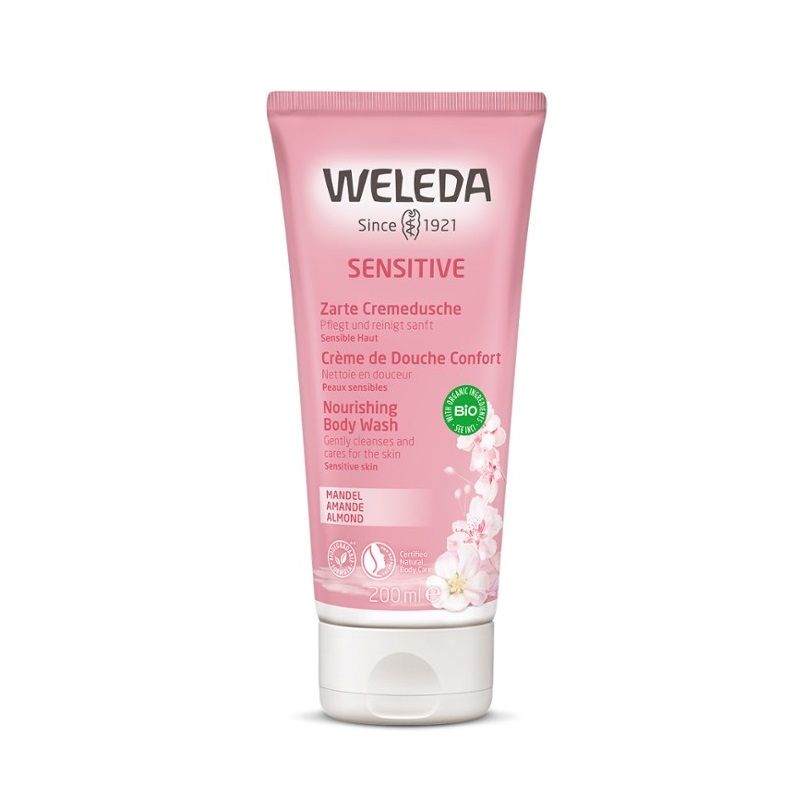 Weleda Doccia Cremosa Sensitive alla mandorla Bio 200ml-1