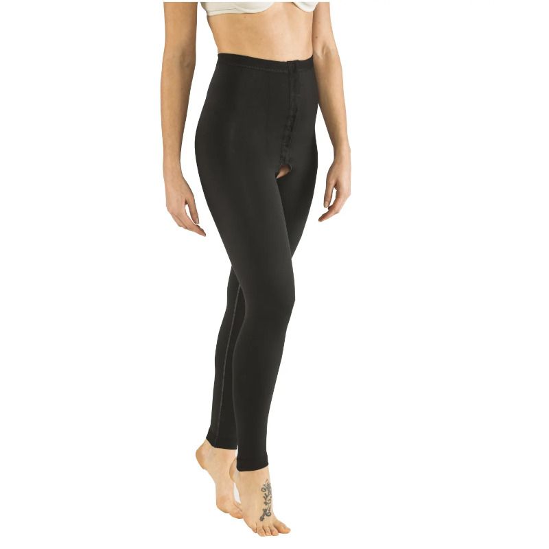 Pavis Wellness 372 Guaina Per Liposuzione Lunga Con Allacciatura Nero taglia XXL-1