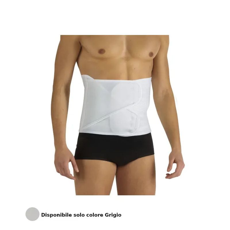 Pavis Wellness 674 Fascia Addominale Post-Operatoria Unisex H 27cm Colore Grigio-1