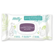 Welly Salviette Detergenti Camomilla & Malva Per Cani E Gatti 40 Pezzi-1