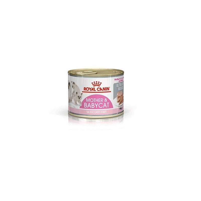Royal Canin Mother And Baby Cat Umido Per Gatti Morbido Pate' Lattina 195g-1
