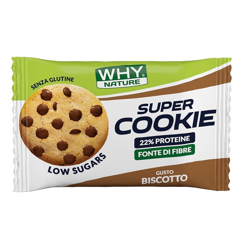 WhyNature Super Cookie biscotto proteico gusto biscotto 30g-1