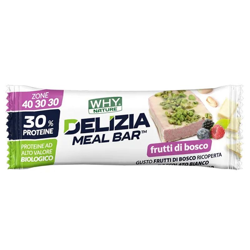 Whynature Delizia Meal Barretta Proteica Frutti Di Bosco 50g-1