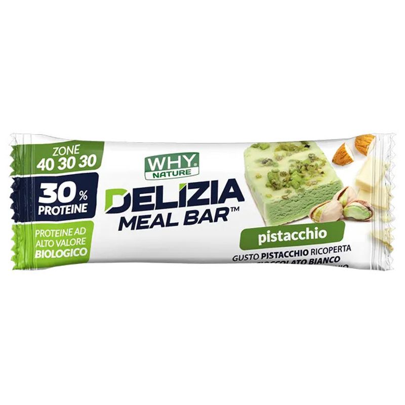 Whynature Delizia Meal Barretta Proteica Pistacchio 50g-1