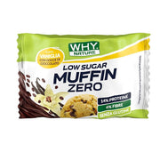Why Nature Muffin Zero muffin proteico gusto vaniglia con gocce di cioccolato 27g-1