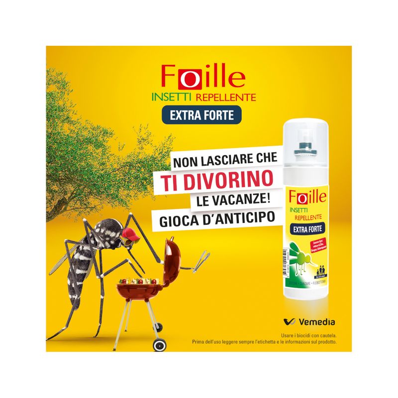 Foille Insetti Repellente Extra Forte 100ml-6