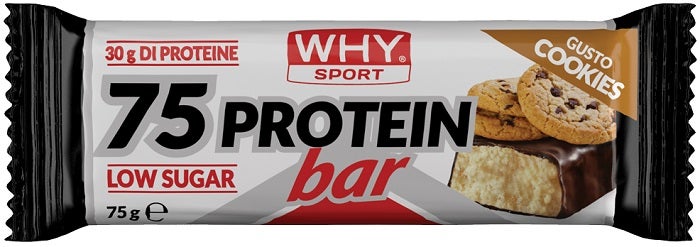 Whysport 75 Protein Bar Cookies 1 Pezzo 75g-1