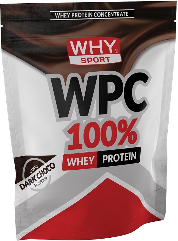Why Sport WPC 100% Whey Dark Chocolate 1 Kg-1
