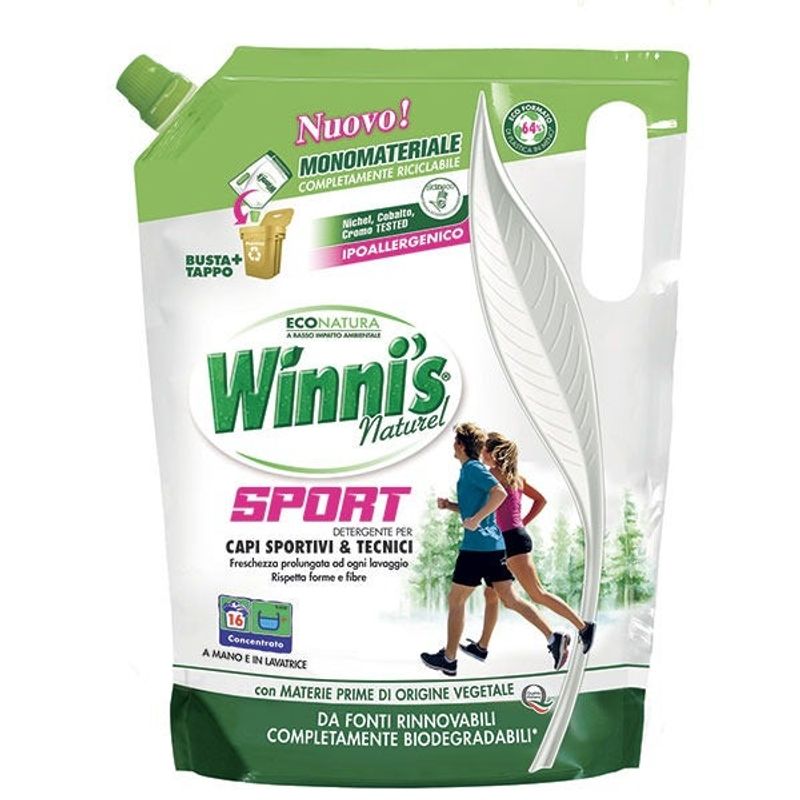Winni's Ecoricarica Detersivo Capi Sportivi 800ml-1