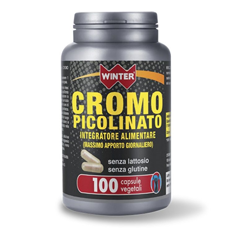 Winter Cromo Picolinato integratore alimentare 100 capsule vegetali-1