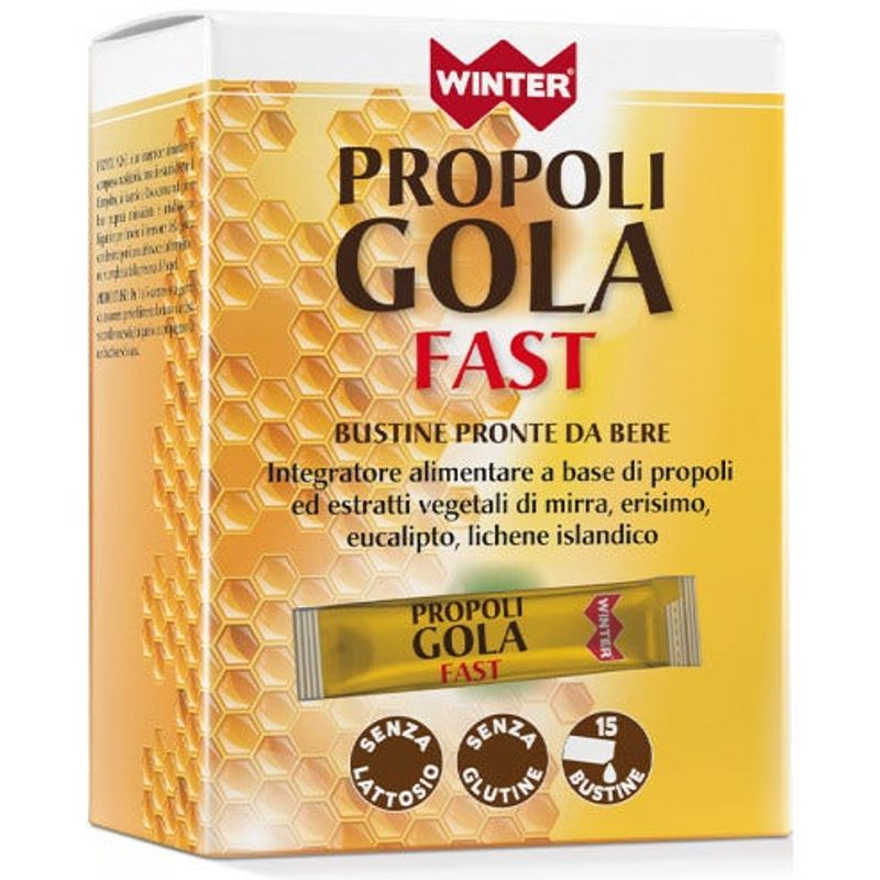 Winter Propoli Gola Fast 15 Bustine-1