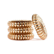 Wonder Bobble Elastici Capelli A Spirale Oro-1