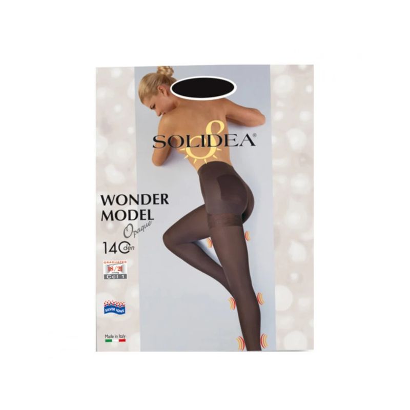 Solidea Collant Wonder Model 140 Denari Opaco Colore Blu Scuro 3 M/L 1 Paio-1