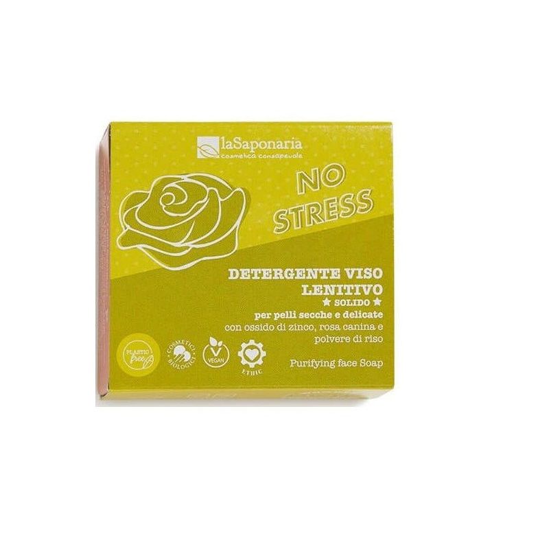 La Saponaria Wonder Pop Detergente Viso Solido Lenitivo No Stress 70g-1