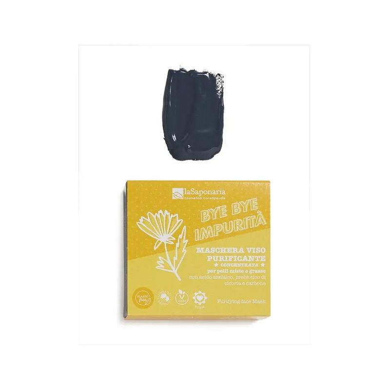 La Saponaria Wonder Pop Bye Bye Impurità Maschera Viso Purificante 35ml-2