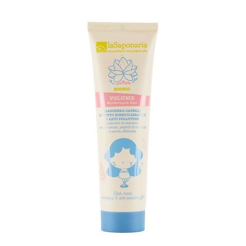 La Saponaria Wondermask Hair Volume Maschera Capelli Volumizzante 150ml-1