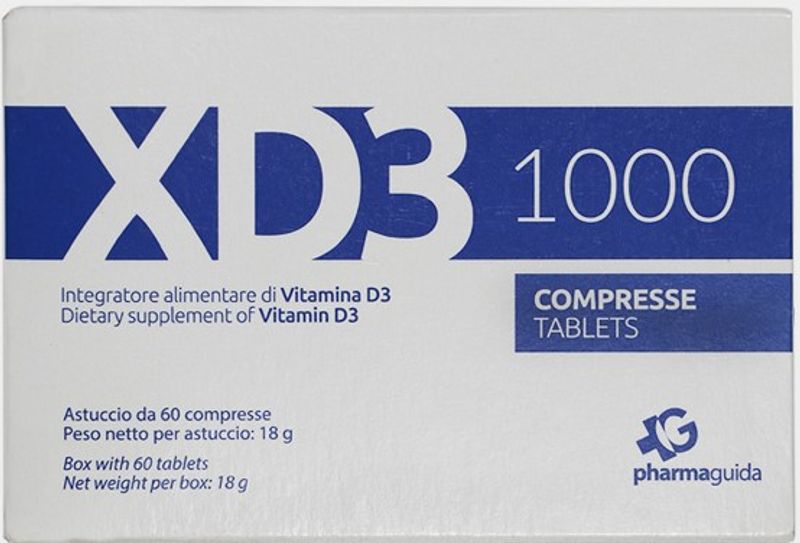 XD3 1000 Integratore di Vitamina D 60 compresse-1