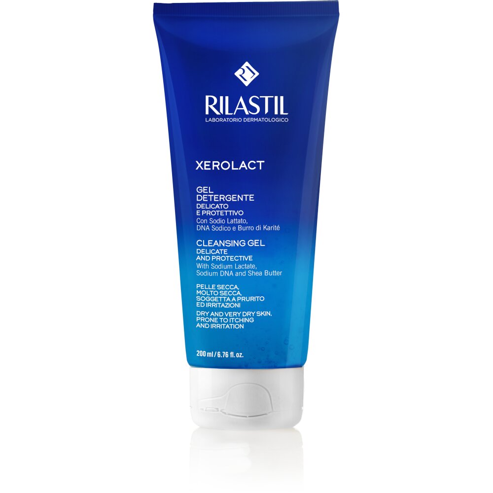 Rilastil Xerolact Gel Detergente delicato e protettivo 200ml-2