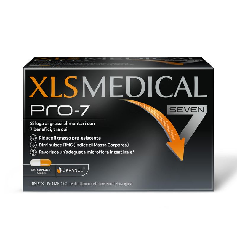 XLS Medical Pro 7 per favorire il dimagrimento 180 capsule-1