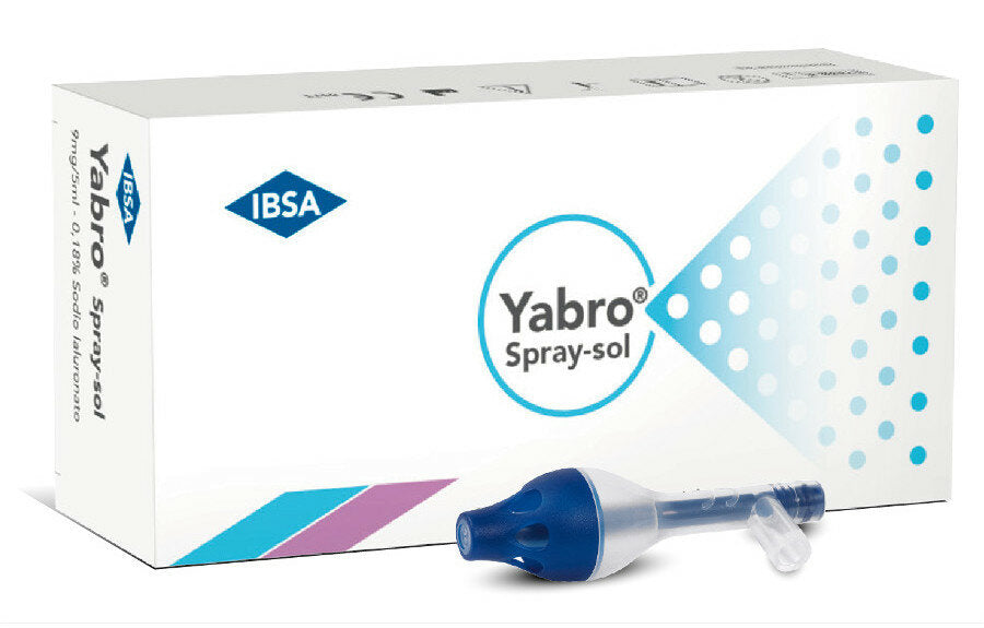Yabro Spray Soluzione da nebulizzare 0,18% acido ialuronico 10 flaconcini-2