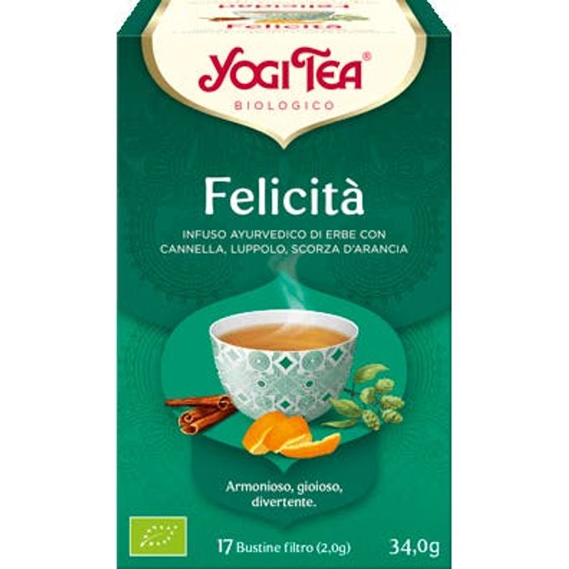 Yogi Tea Felicita' Infuso 17 Bustine-1