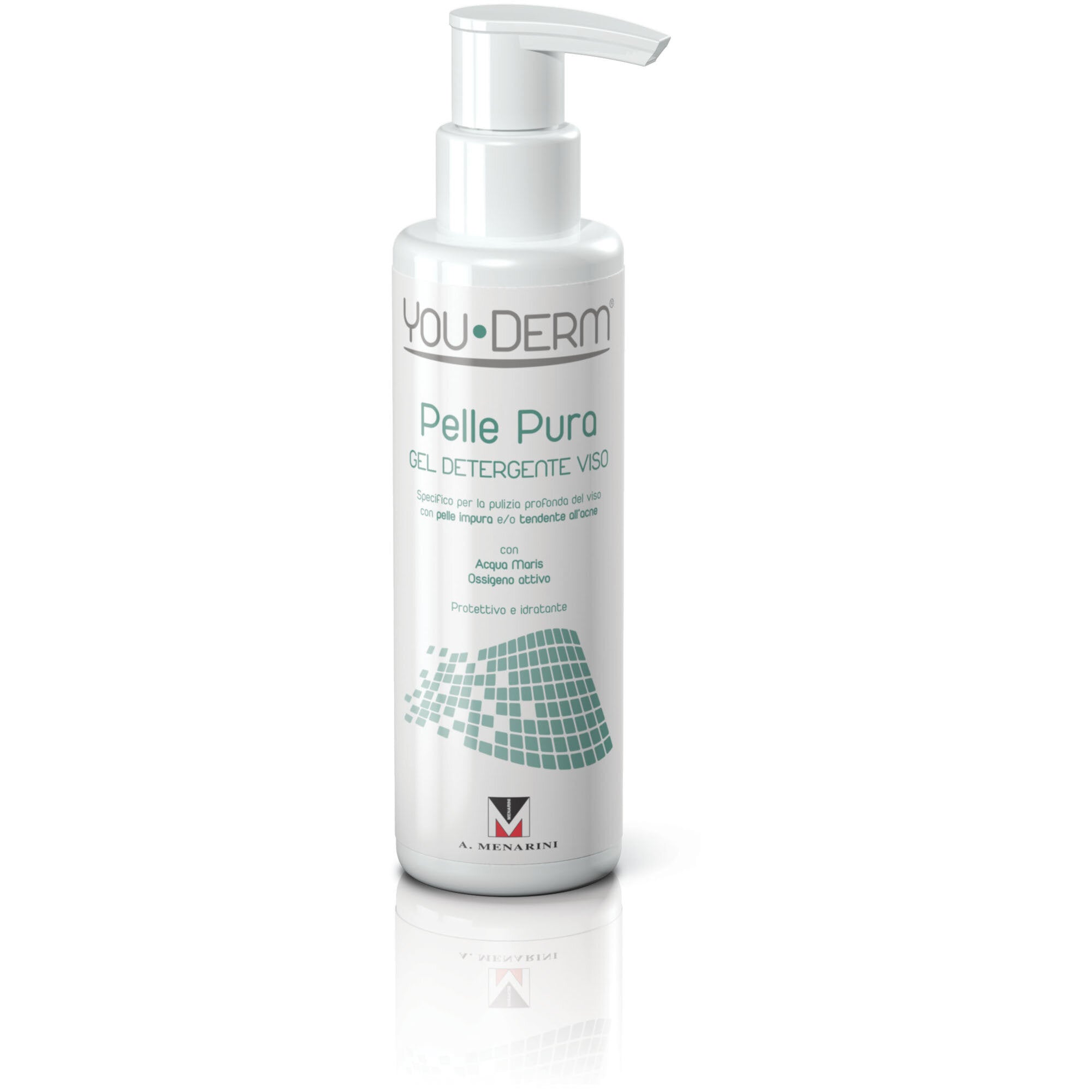 YouDerm Pelle Pura Gel detergente viso 200ml-2