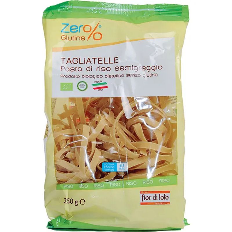 Fior Di Loto Zero Per Cento Glutine Tagliatelle Pasta Di Riso 250g-1