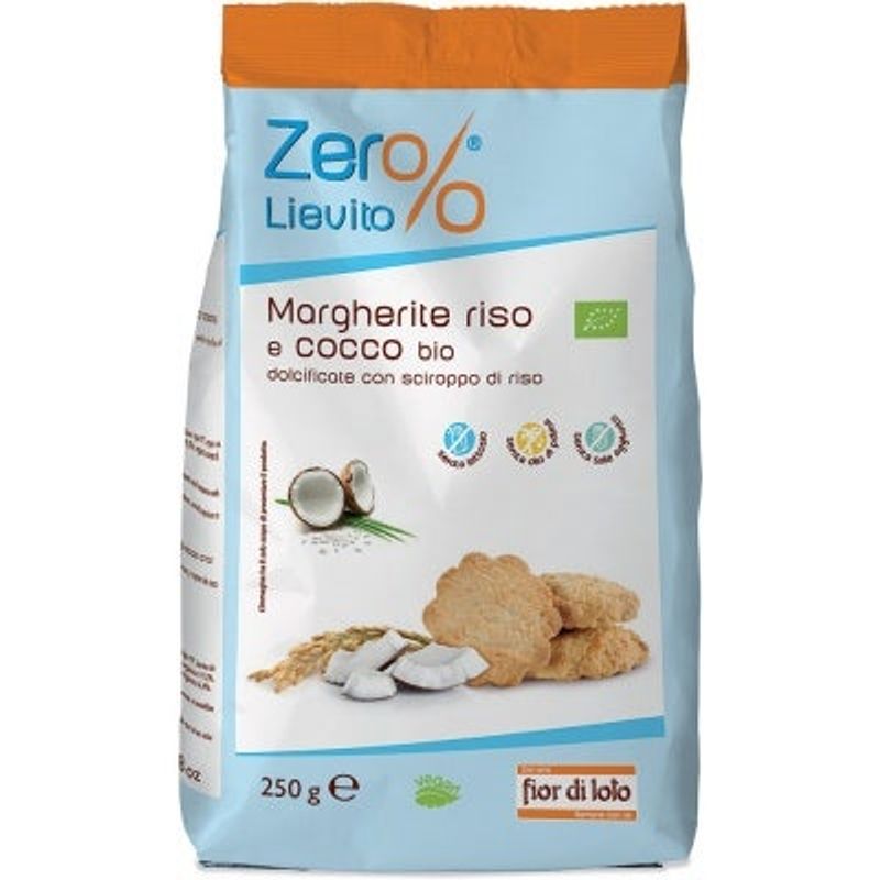 Zero Lievito Margherite Riso E Cocco Bio 250g-1