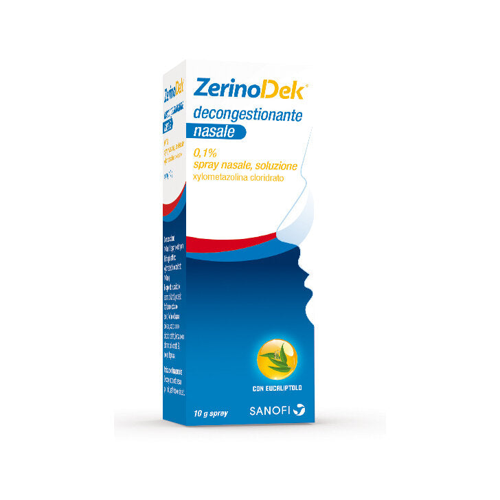 ZerinoDek 1mg/ml Decongestionante Nasale spray 10g-2