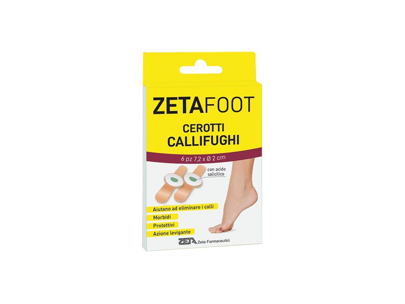 Zeta Foot Cerotti Callifughi 6 pezzi-1
