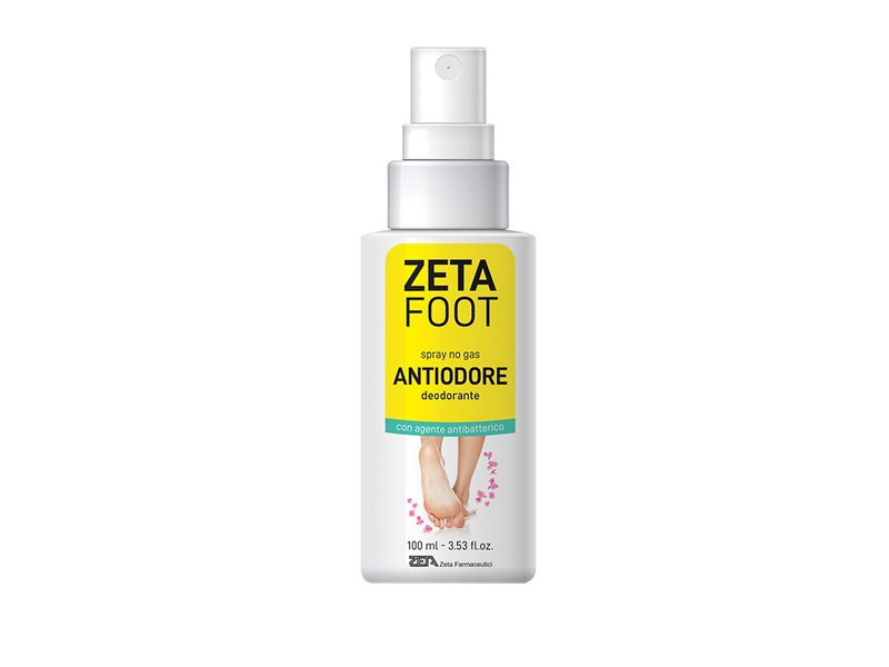 Zeta Foot deodorante antiodore per i piedi spray no gas 100ml-1