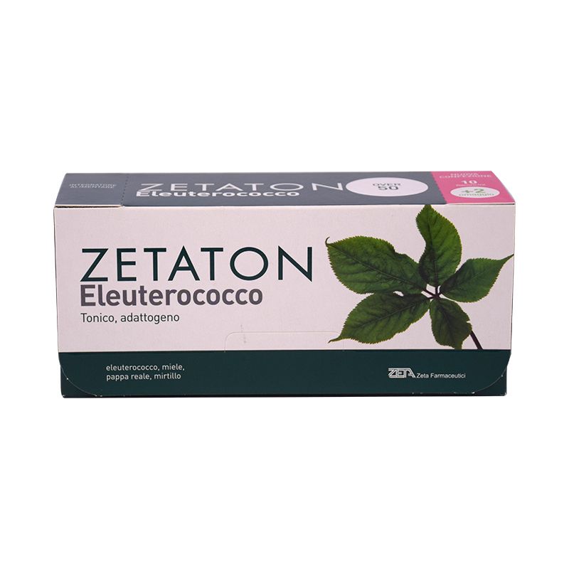 Zetaton Eleuterococco integratore tonico adattogeno 12 flaconcini-1