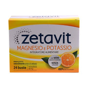 Zetavit Magnesio e Potassio 24 buste gusto arancia-1