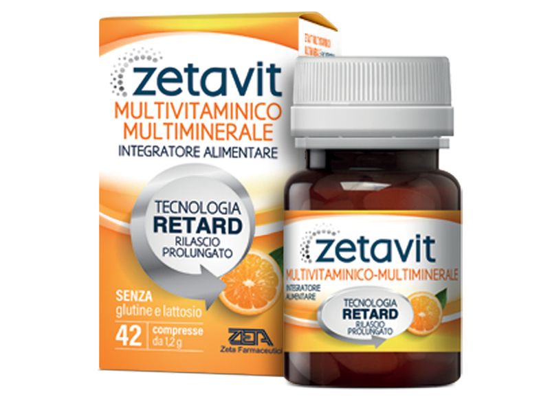 Zetavit MultiVitaminico e MultiMinerale 42 compresse-1